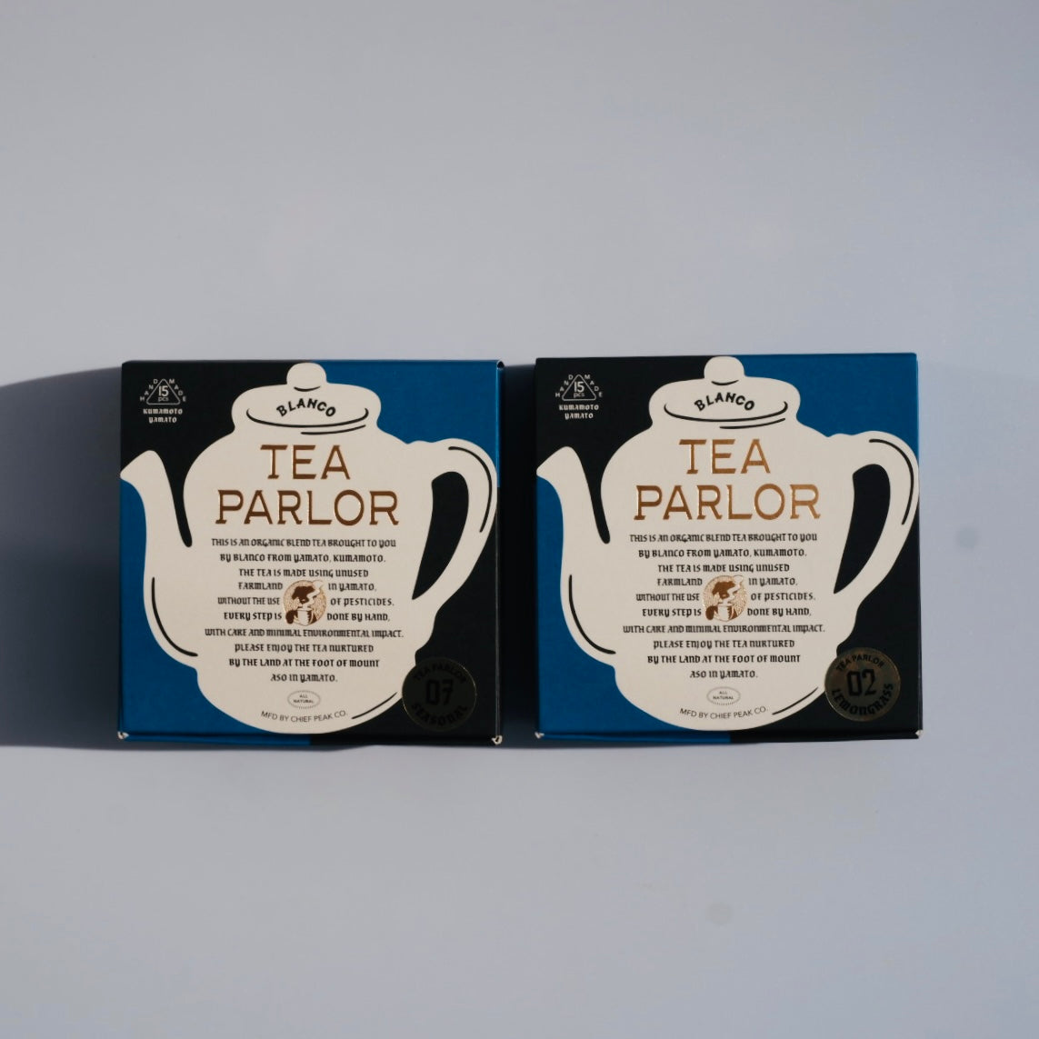 無農薬自家栽培ハーブティー:2箱ギフトセット