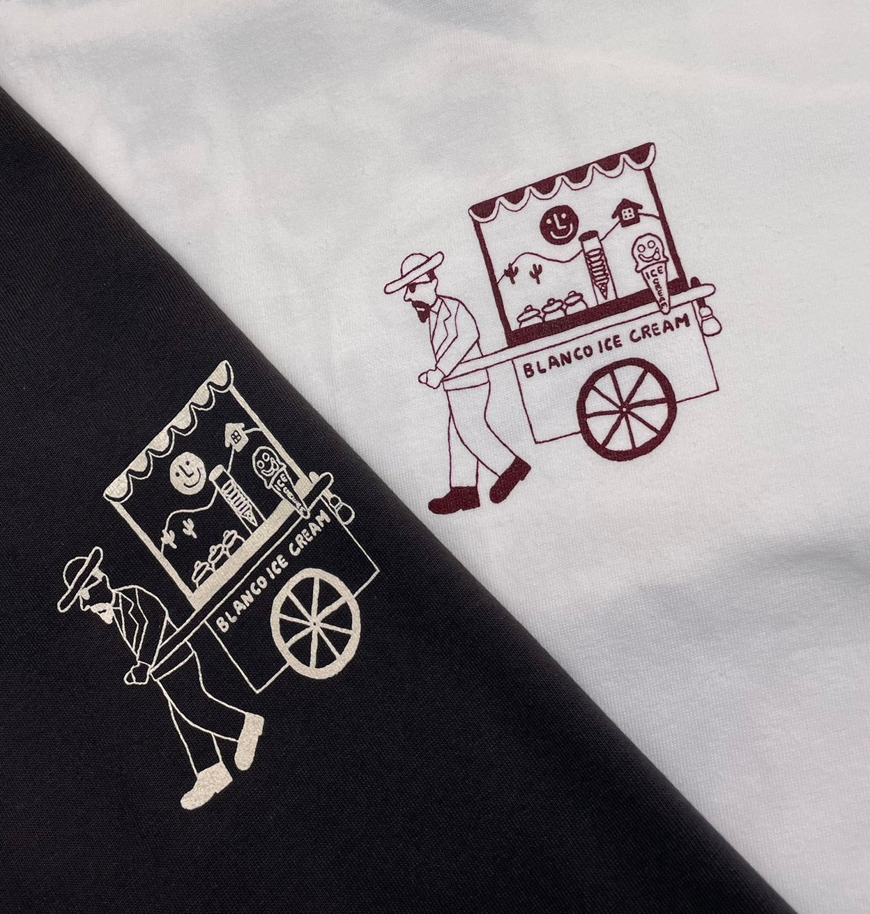 Long sleeve TEE 【white】 by ATSUSHI ITO