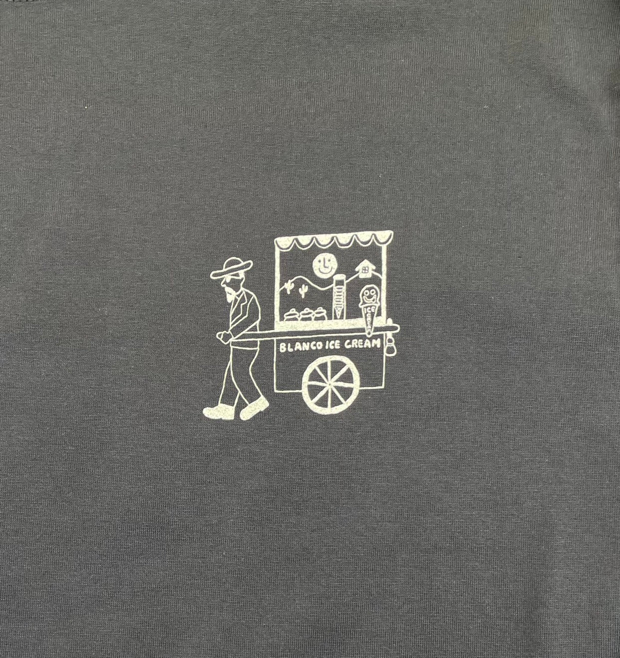 Long sleeve TEE 【sumi】 by ATSUSHI ITO