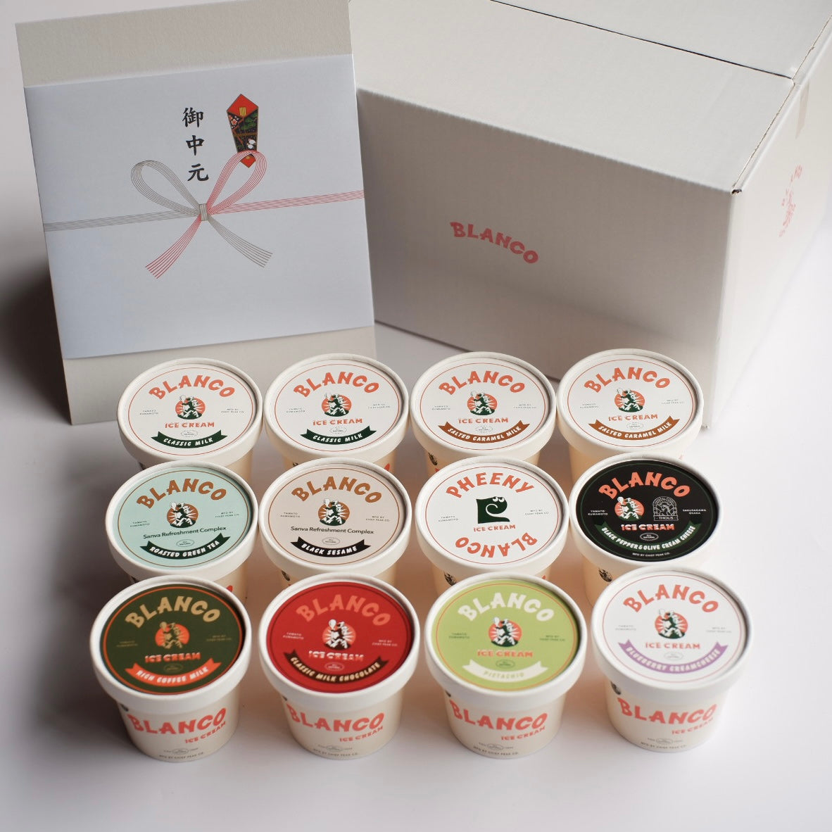 お中元・サマーギフトセット（12個) – blancoicecream
